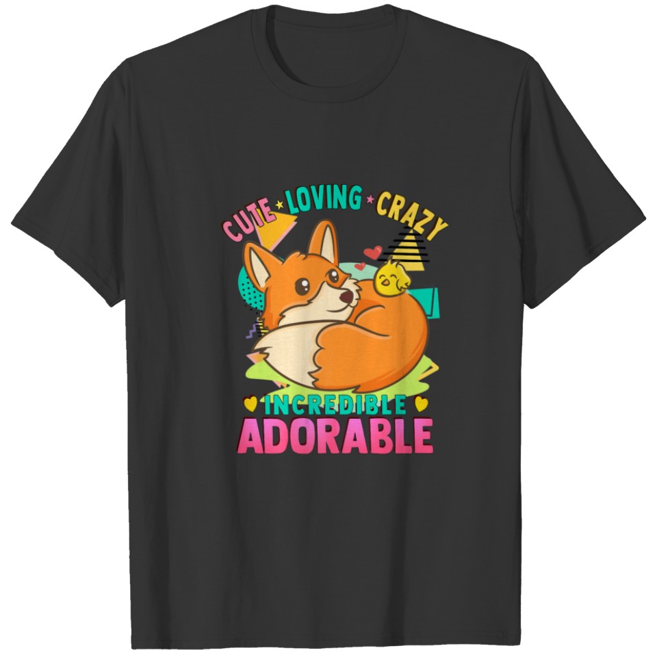 Fox Wit A Chick - Cute Kawaii - Loving Crazy Adora T-shirt