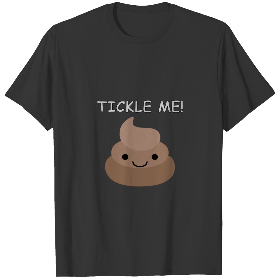Cute Tickle Me Poop Emoji T-shirt