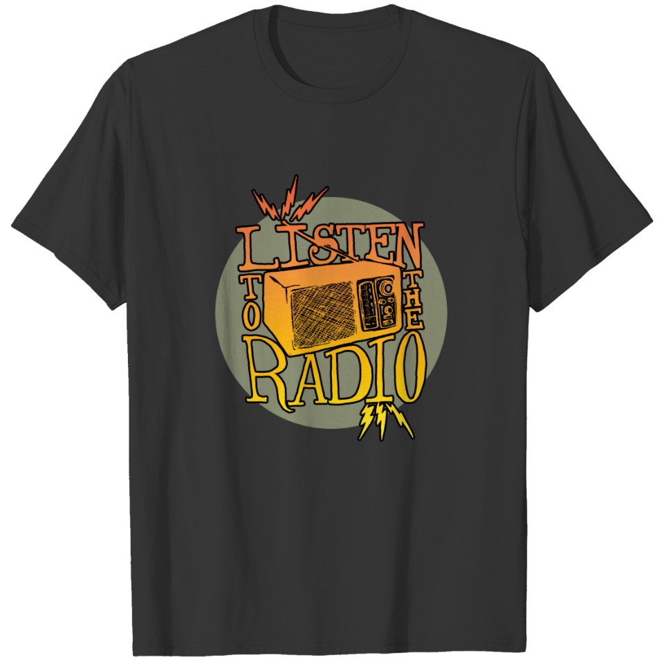 Men's Radio dark T-shirt