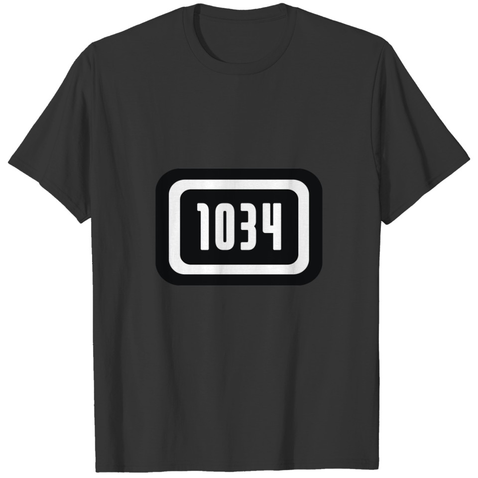 Born in 1034 polo T-shirt