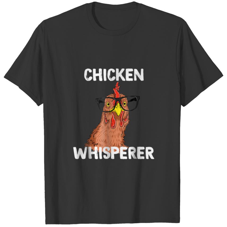 Chicken-Whisperer T Funny Chicken Lover Farm Life T-shirt