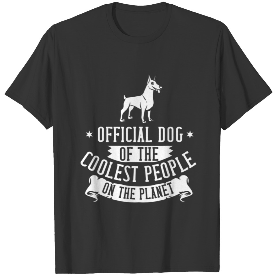 Doberman Pinscher Dog Puppies Owner T-shirt