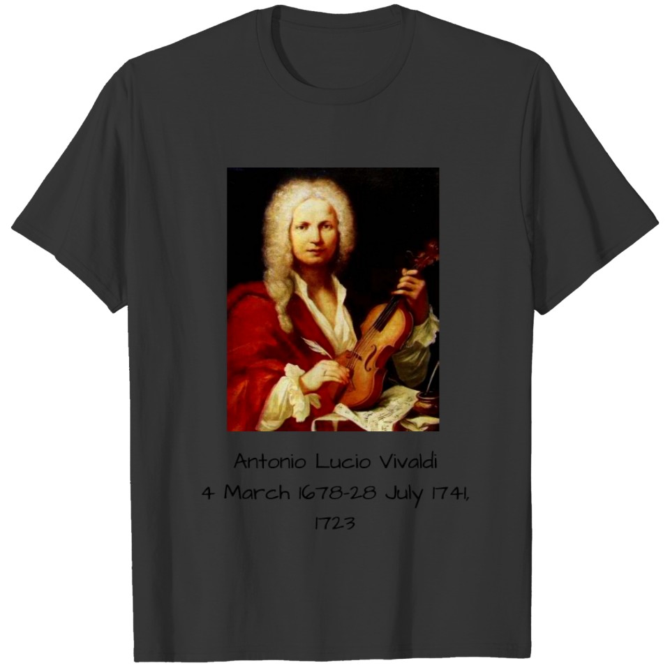 Antonio Lucio Vivaldi 1723 T-shirt
