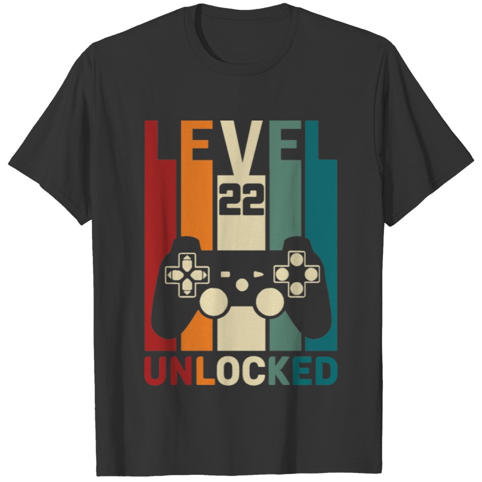 22nd Birthday , Gaming , Gamer T-shirt