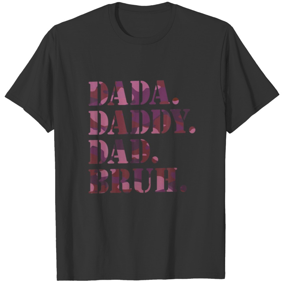 Mens Funny Dad Fathers Day Tee-S For Men Dada Dadd T-shirt