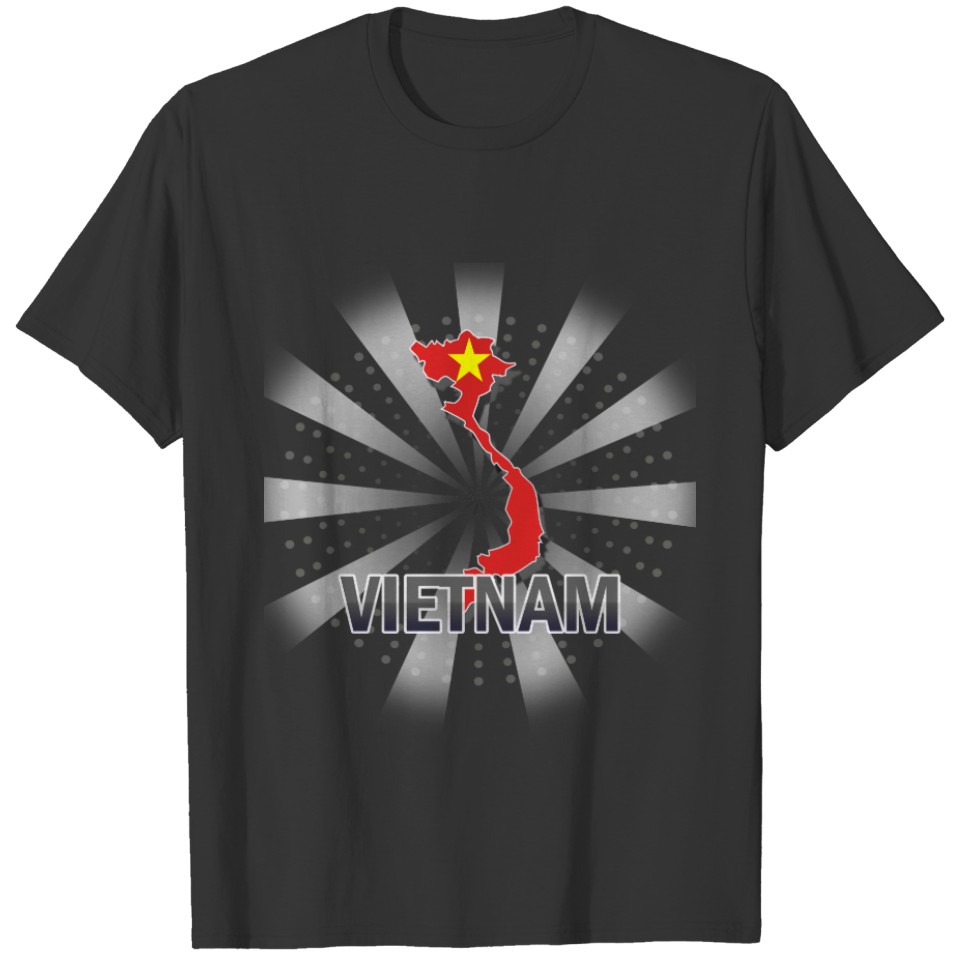 Vietnam Flag Map 2.0 T-shirt