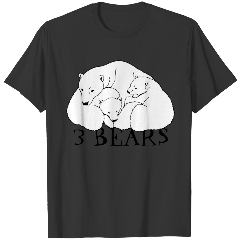 Polar Bear Art  Kid's Baby Bear T-shirt