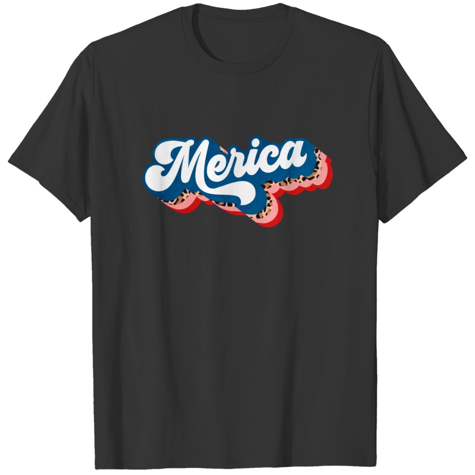 America Merica Fourth of July 4th of July T-shirt