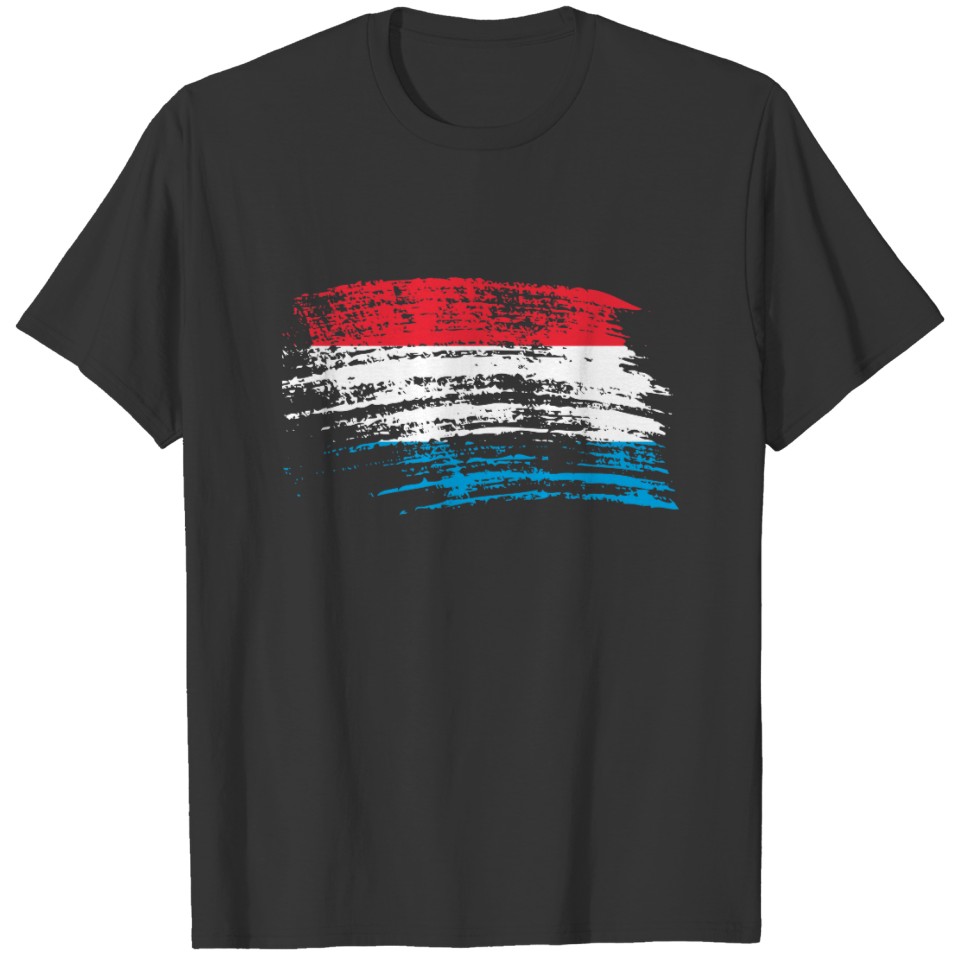 Cool Luxembourger flag design T-shirt