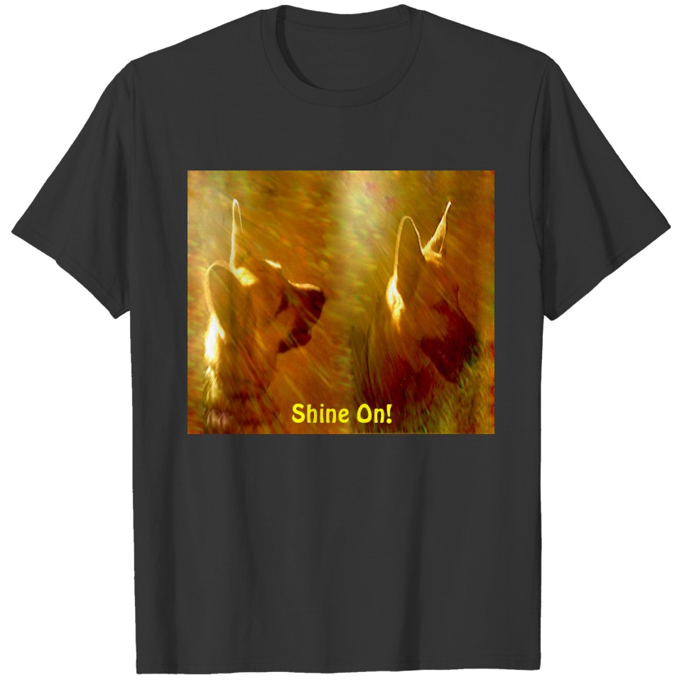Shine On Me German Shepherd Views T-shirt