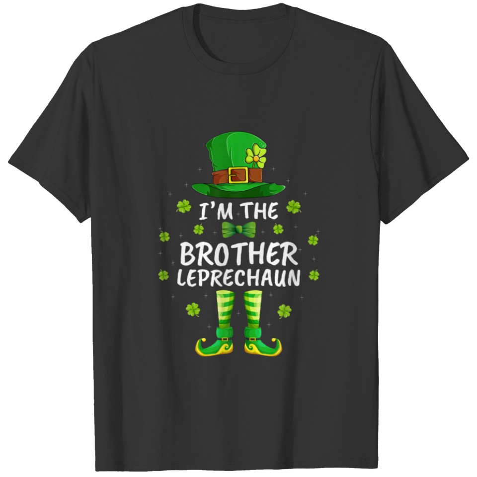 Family Matching I'm The Brother Leprechaun St Patr T-shirt