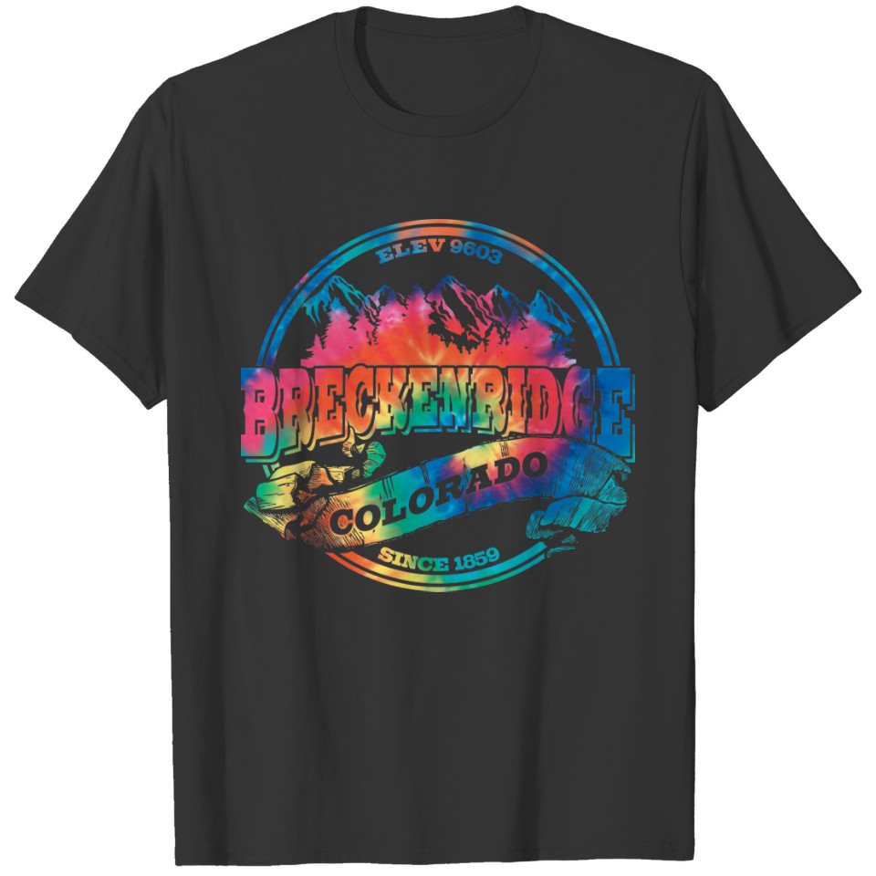 Breckenridge Old Tie Dye T-shirt