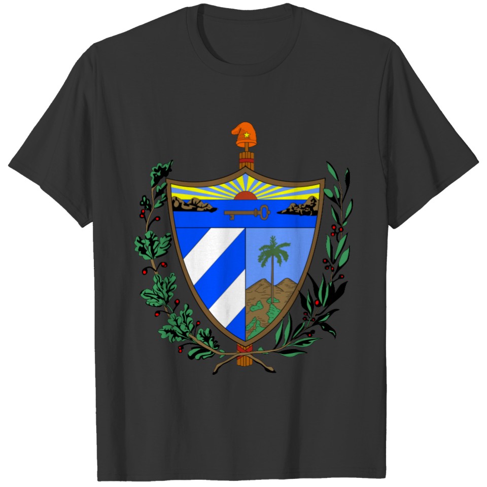 Cuba Coat of Arms detail T-shirt