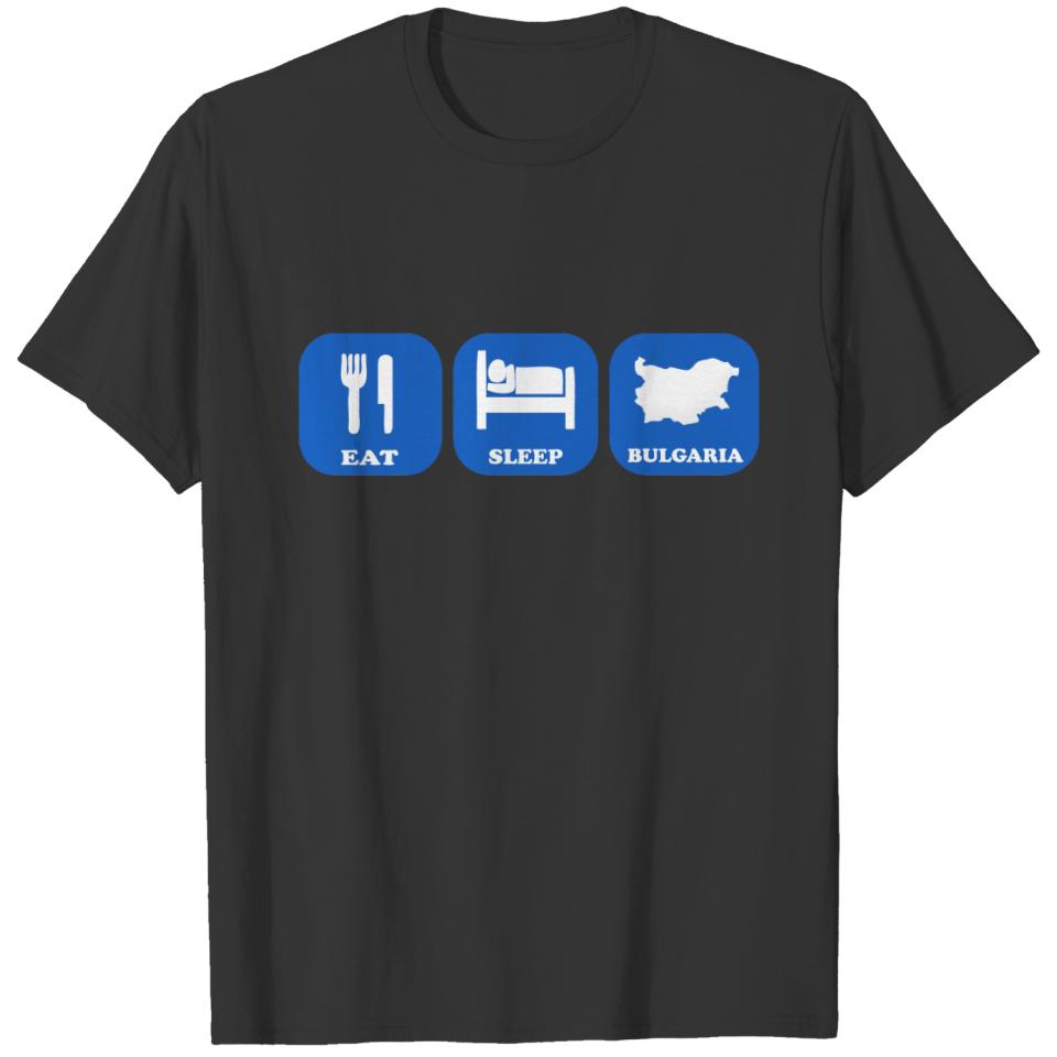 Eat Sleep Bulgaria T-shirt