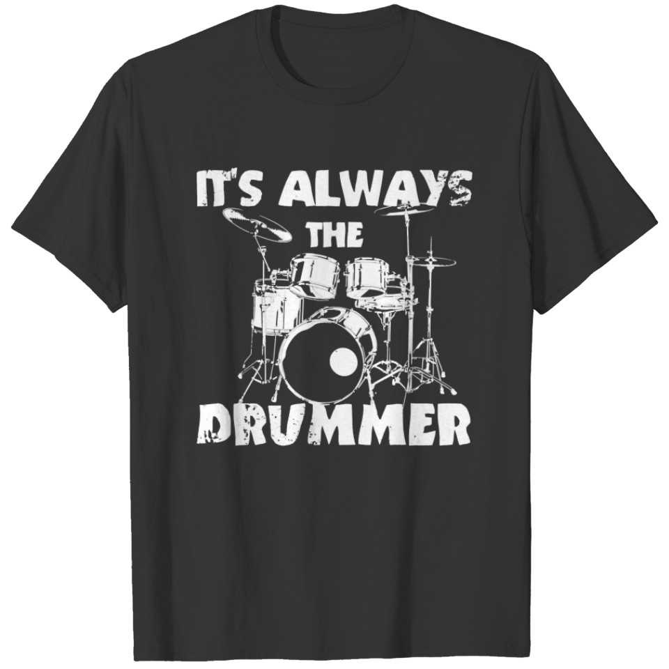 Drum Music Drums 416 musician Musical Drummer T-shirt