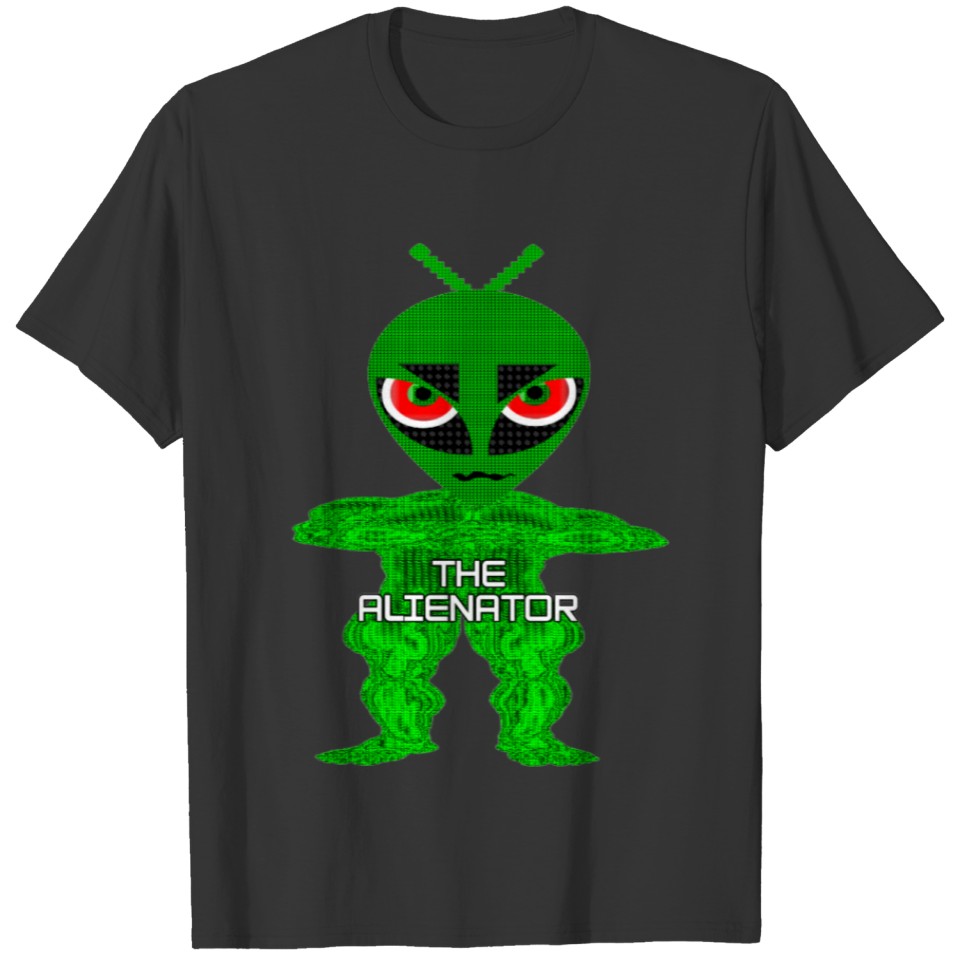 Kids The Alienator Character T-shirt