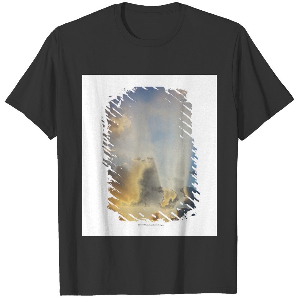 Rays Of Light Shining Through The Clouds T-shirt