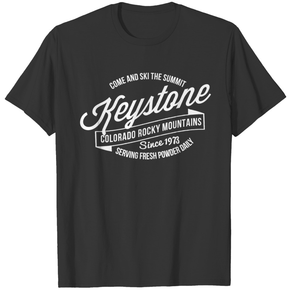 Keystone Vintage White T-shirt