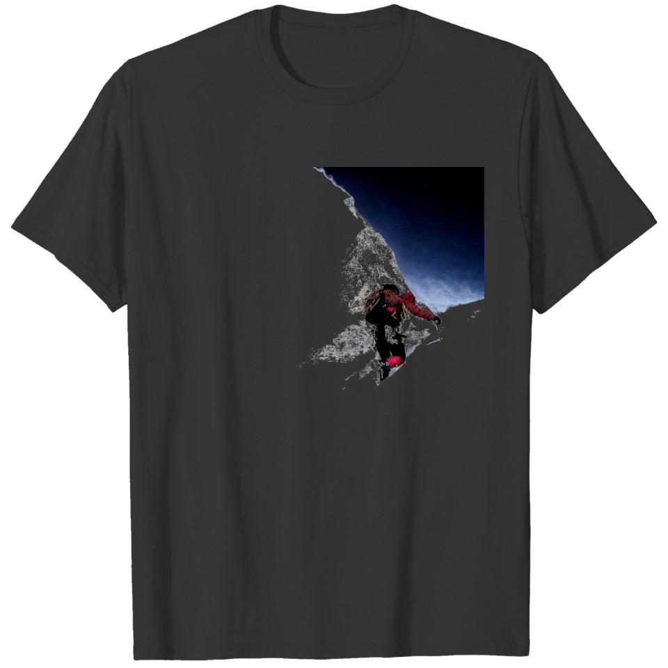 Mountain Climber Extreme Sports T-shirt