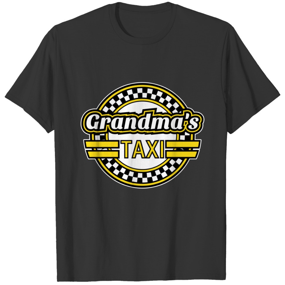 Grandma's Taxi Logo T-shirt