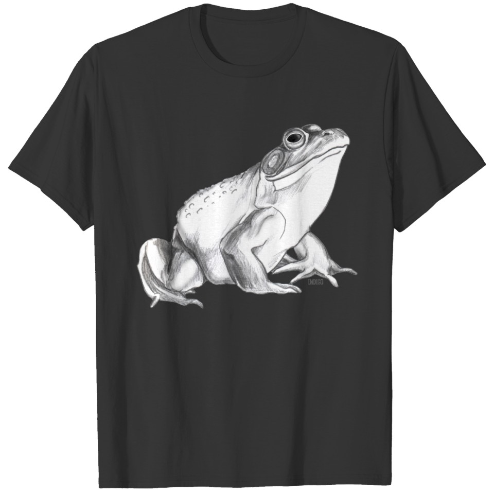 Toodler Frog  Bullfrog Art Baby Frog T-shir T-shirt