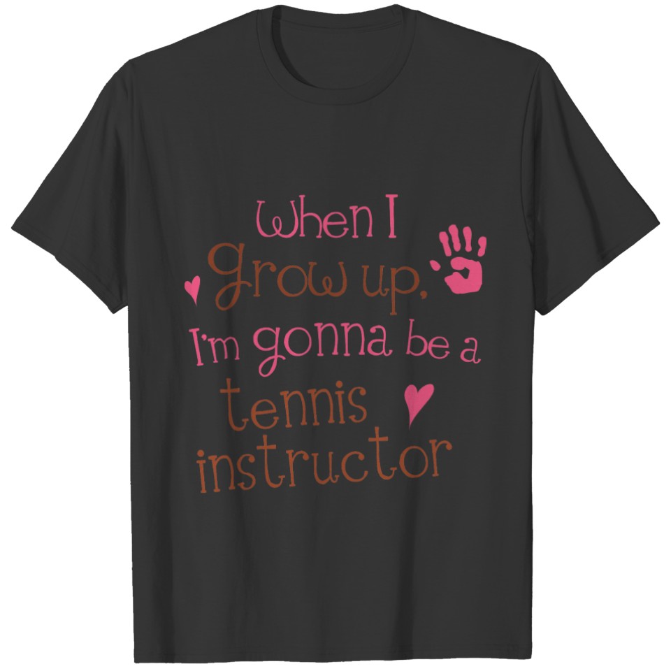 Tennis Instructor (Future) Infant T-shirt