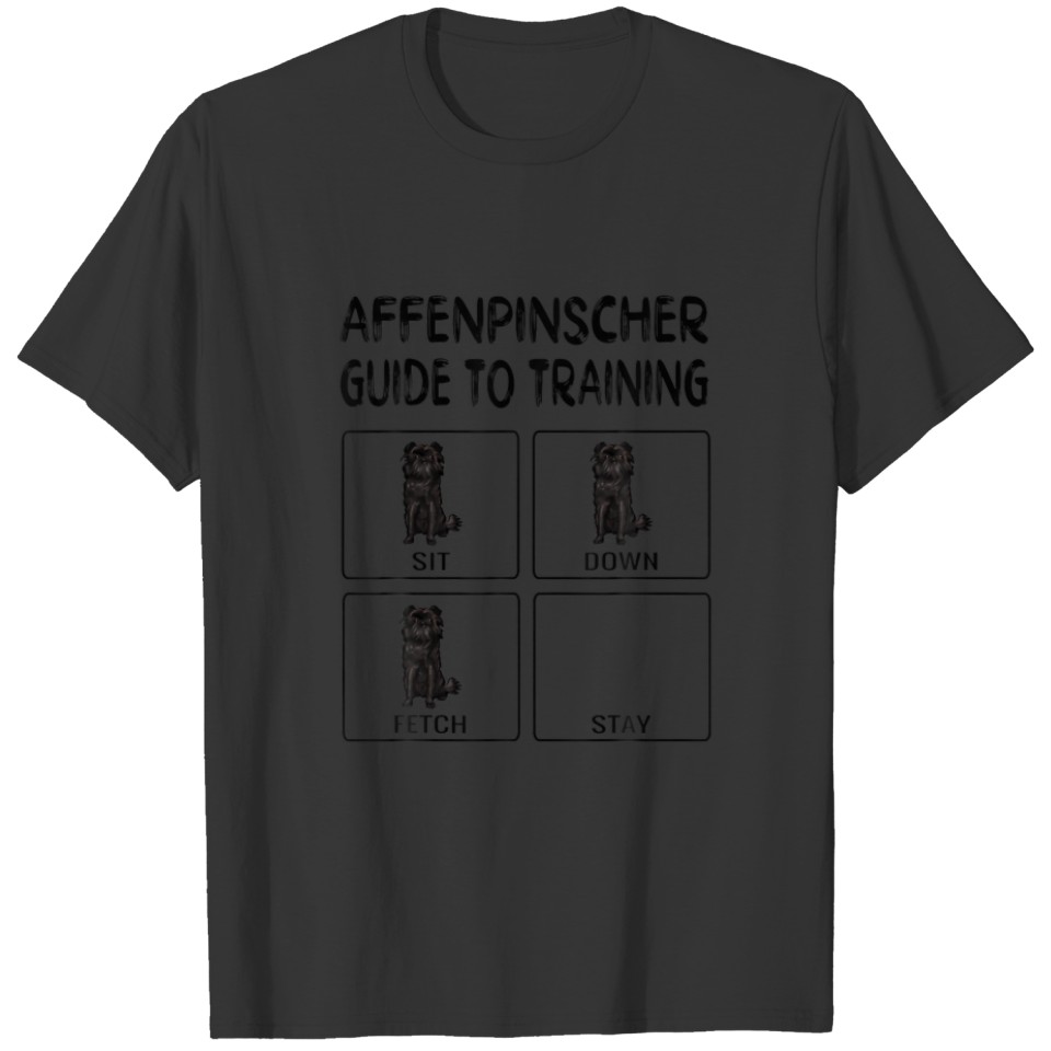 Affenpinscher Guide To Training Dog Obedience T-shirt