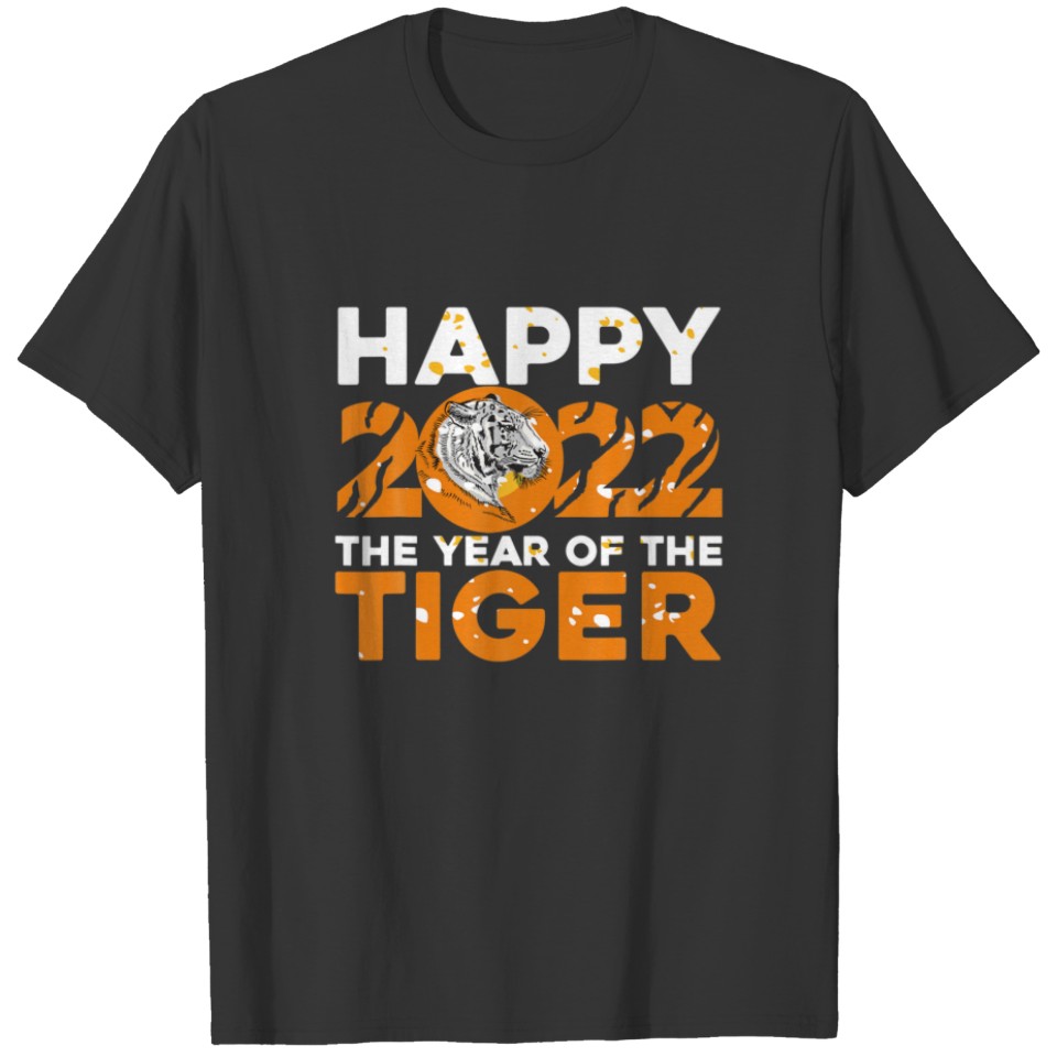 Happy 2022 The Year Of The Tiger T-shirt