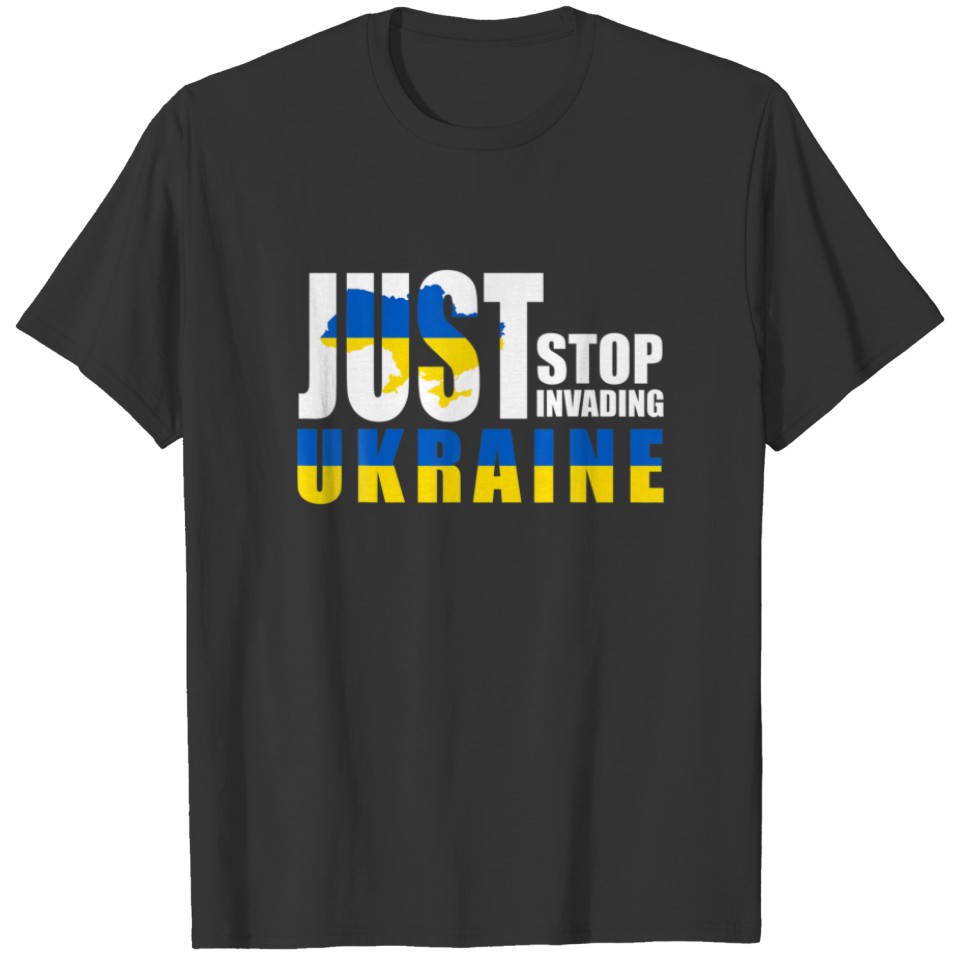 Save Russia And Stop The War Support Ukrainian Pea T-shirt