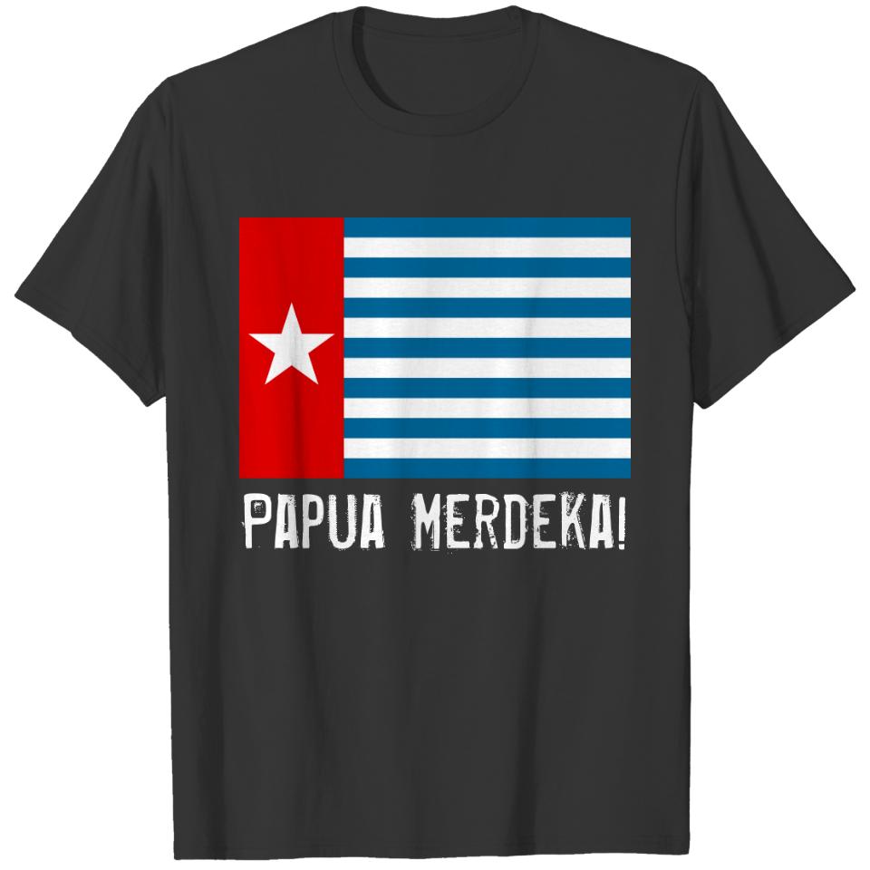 West Papua Merdeka! Morning Star Flag T-shirt