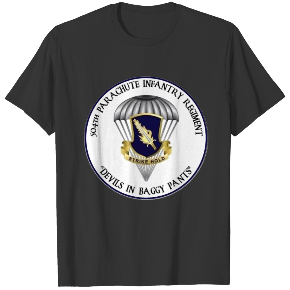 504th PARACHUTE INFANTRY REGIMENT T-shirt