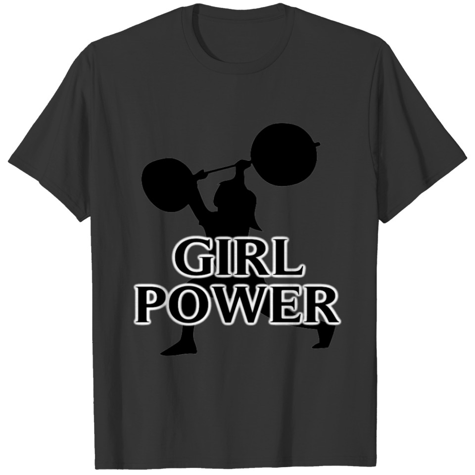 Girl Power Powerlifting T-shirt