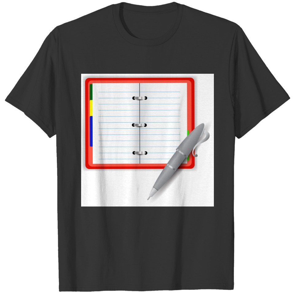 5500Notebook and Pen Polo T-shirt