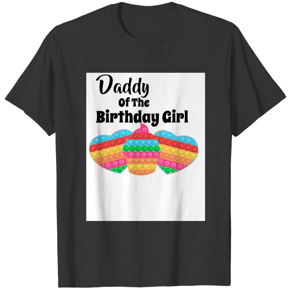 Matching Family Pop It Fidget Birthday T-shirt