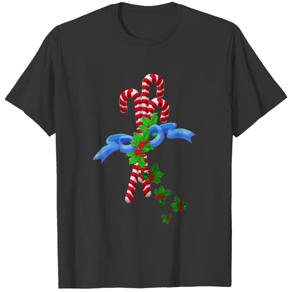 Candy Cane Christmas T T-shirt