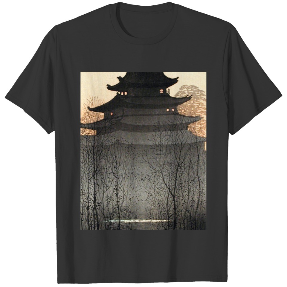 Nagoya Castle By Hiroaki Takahashi T-shirt