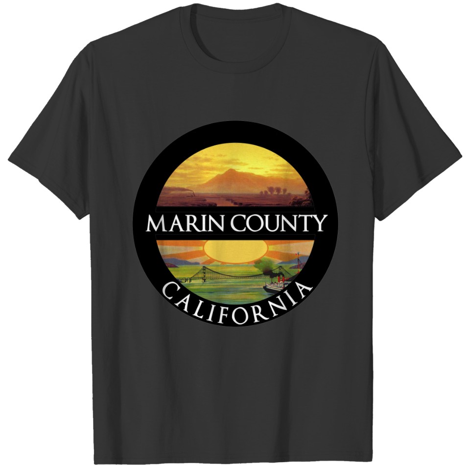 Marin County Mount Tamalpais T-shirt