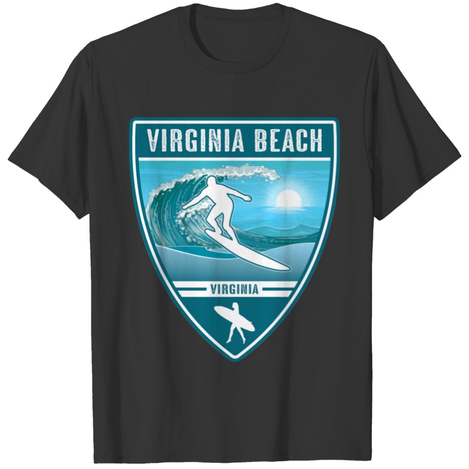 Surf Virginia Beach Virginia T-shirt