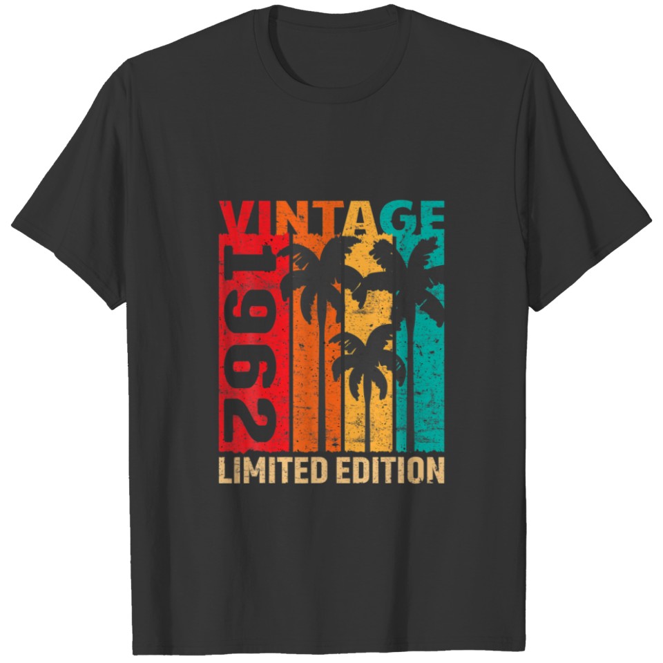 Vintage 60 Birthday Men 1962 Bday 60Th Birthday 60 T-shirt