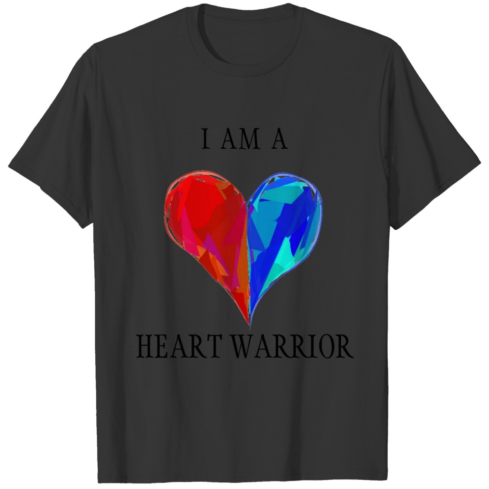 I Am A Heart Warrior T-shirt