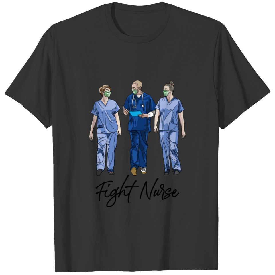 American Flag Flight Nurse  Gift T-shirt