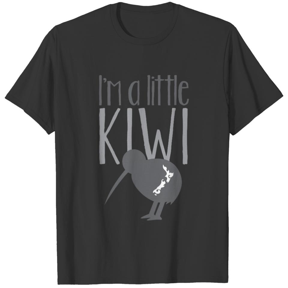 I'm a little kiwi with cute New Zealand bird T-shirt