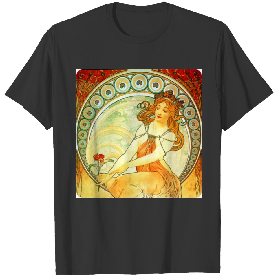 Painting. From The Arts Series by Mucha T-shirt