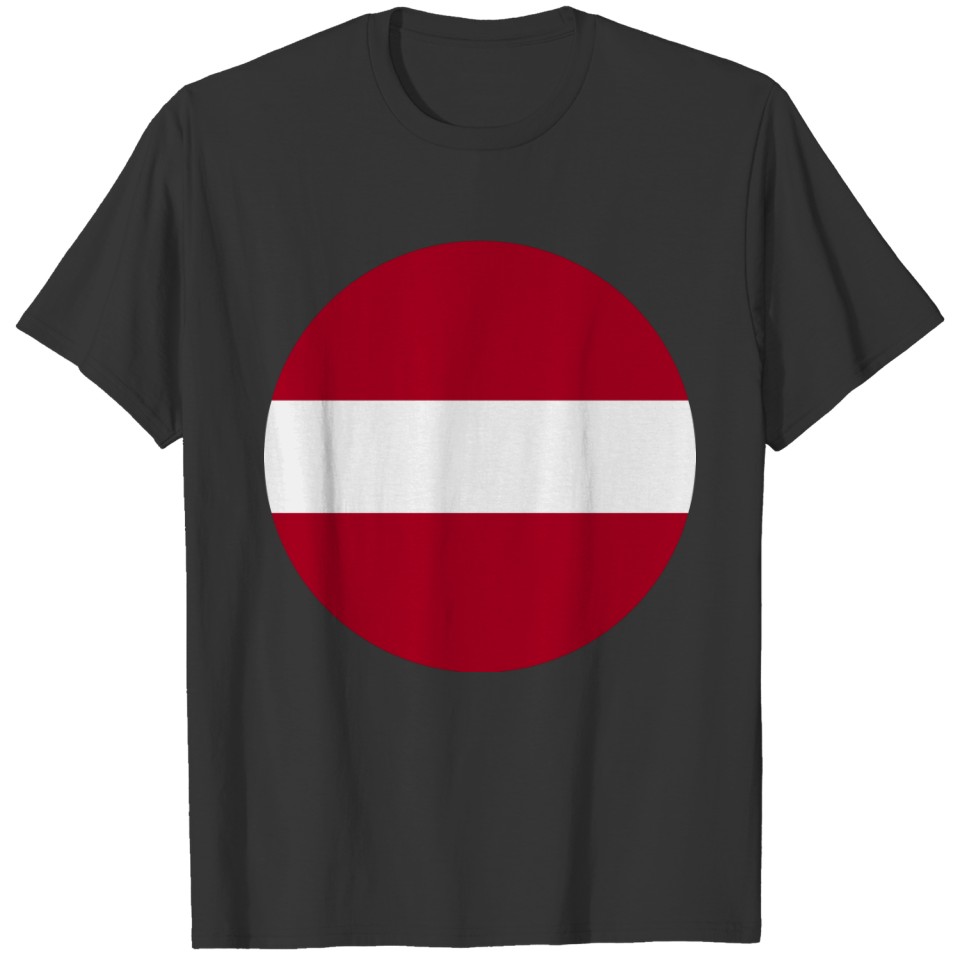Latvia Flag Polo T-shirt
