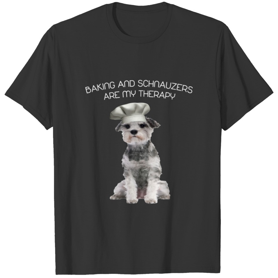 Schnauzer Gifts Mom For Mother Father Days Dogs Lo T-shirt