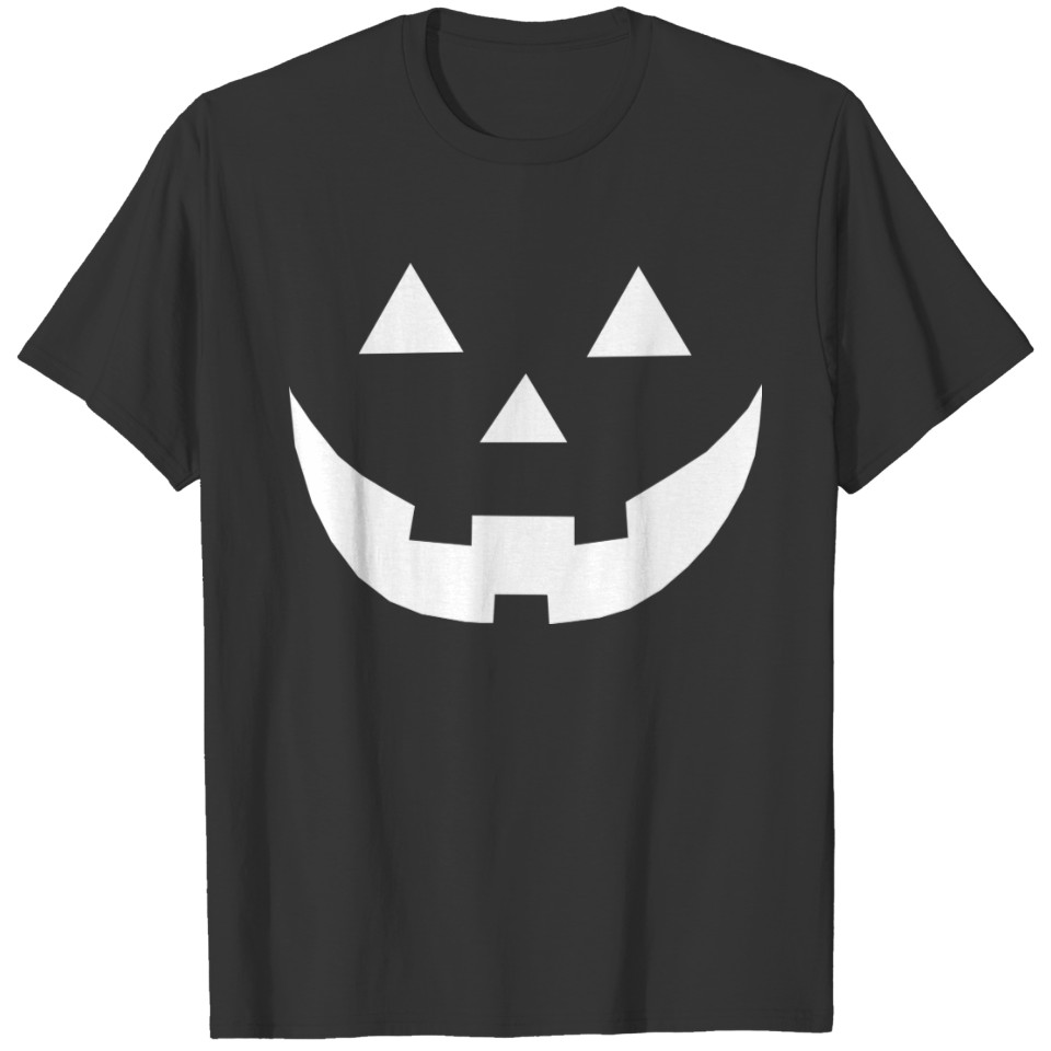 Halloween Jack o lantern pumpkin face kids costume T-shirt