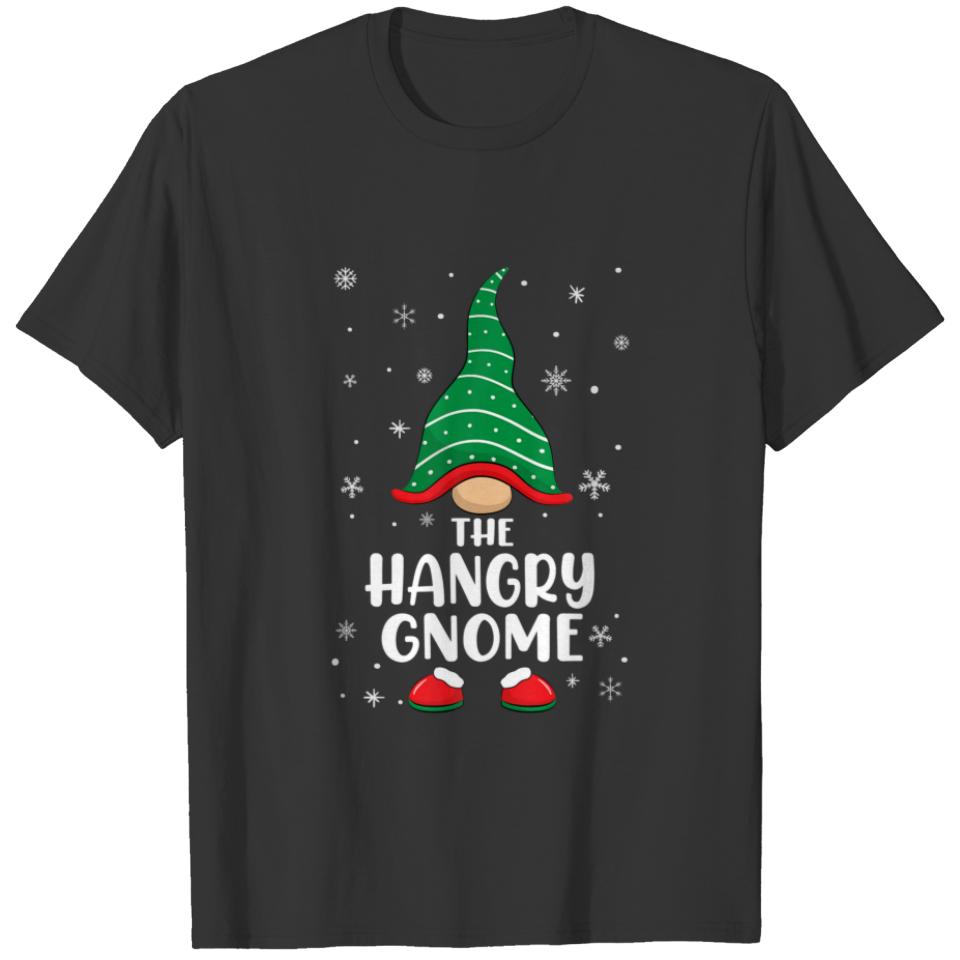 Hangry Gnome Matching Family Christmas Pajamas Cos T-shirt