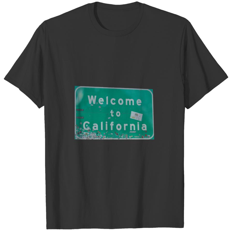 Welcome to California Sign T-shirt