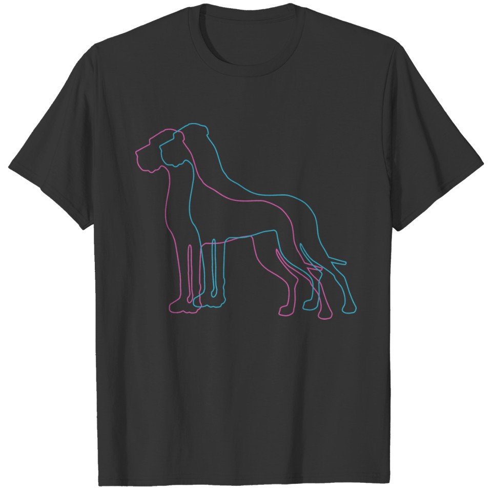 Great Dane Silhouettes T-shirt
