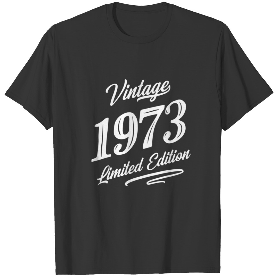 Vintage 1973 49 Year Old Retro 49Th Birthday Graph T-shirt